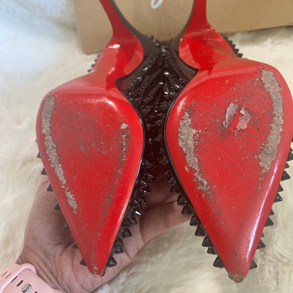 Christian Louboutin Pigalle Spikes Patent - Picture 5 of 9